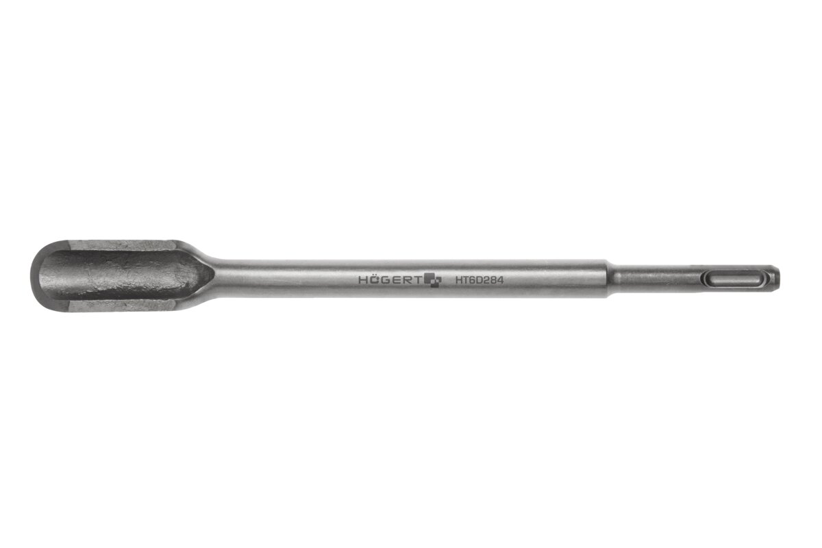 HOEGERT Зубило канавочное SDS+, 22 x 14 x 250 мм