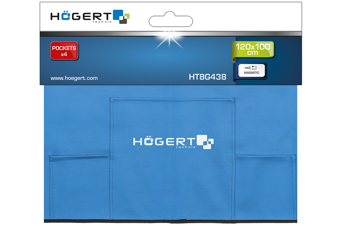 HOEGERT Магнитная накидка для крыла а/м защитная 1200 х 1000 мм